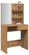 fésülködőasztal tükörrel Artisan Oak 74,5x40x141 cm