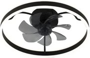 Fanfy ventilátoros mennyezeti lámpa távirányítóval wifi