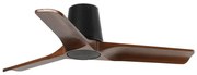 FARO Barcelona FARO 33837WT - HEYWOOD TUB mennyezeti ventilátor fenyő/fekete, 90 cm, DO FA33837WT