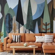 Fotótapéta - Természetes geometriai absztrakció II. (147x102 cm)