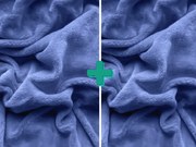 SOFT 2db kék mikroplüss lepedő 90x200 cm