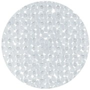 Spirella Csúszásgátló kerek zuhanytálca RIVERSTONE, átlátszó, 57 cm