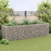 vidaXL acél gabion magaságyás 360 x 90 x 100 cm