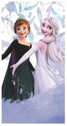 Disney Jégvarázs Wonderland fürdőlepedő, strand törölköző 70x140 cm