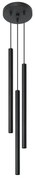 Sollux Sollux SL.0471 - Csillár zsinóron PASTELO 3P 3xG9/8W/230V fekete SLX0272