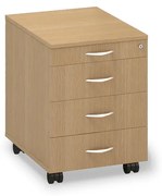 ProOffice konténer 44,3 x 60 cm, bükkfa