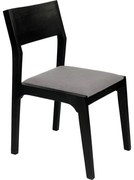 Eglo 424962 - Étkezőszék CALAMBA 84x55 cm fekete/szürke