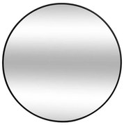 Atmosphera - Fali tükör ALICE, 70 cm átmérő, fekete