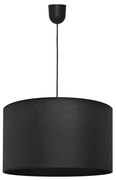 Csillár zsinóron ALBA 1xE27/15W/230V á. 45 cm fekete