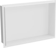 Mexen X-Wall-NR süllyesztett polc perem nélkül 45 x 30 cm, fehér - 1921453010