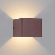 Brilagi - LED kültéri fali lámpatest DONNANI LED/5W/230V 10 cm barna IP44