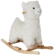 Kinto lámás gyermek hinta, fehér poliészter