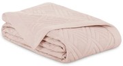 Világos rózsaszín mikroszálas steppelt ágytakaró 170x210 cm Ophelia – Restilo