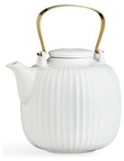 Hammershoi fehér porcelán teáskanna, 1,2 l - Kähler Design