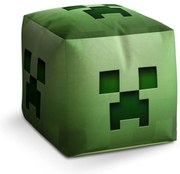 Cube zsámoly Green Blocks, zöld