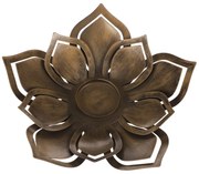 Floracion fém gyertyatartó, 27 x 25 x 4 cm