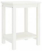 fehér tömör fenyőfa éjjeliszekrény 35x30x47 cm