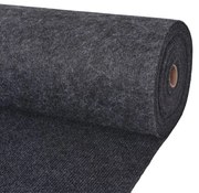 antracitszürke bordás kiállítási szőnyeg 1,2 x 15 m