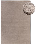 Világosbarna kézi szövésű gyapjú szőnyeg 60x90 cm Francois – Villeroy&amp;Boch