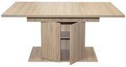 Venezia 8 személyes tárolós étkezőasztal Sonoma N