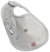 Dots szürke muszlin előke - Kindsgut