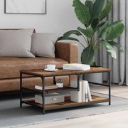 vidaXL Dohányzóasztal Öreg fa 90 x 49 x 40 cm Faanyag