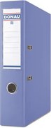 Iratrendező, 75 mm, A4, PP/karton, élvédő sínnel, DONAU Master, világoskék (D3967VK)