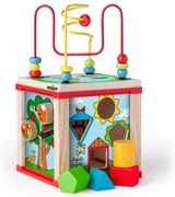 Woody Didaktická kocka s magickými kolečky