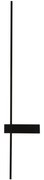 Zuma Line W4100-90BK - LED Fali lámpa ARCO LED/12W/230V fekete