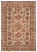 Rózsaszín-terrakotta színű kézi szövésű jutakeverék szőnyeg 200x290 cm Lana Jute – Flair Rugs