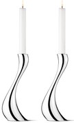 Gyertyatartó szett Cobra, 24 cm, 2 db - Georg Jensen