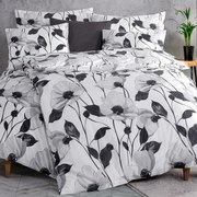 4Home Monochrome Bloom pamut renforcé ágyneműhuzat, 140 x 200 cm, 70 x 90 cm