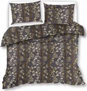 Ágynemű garnitúra 140x200 Pamut-szatén 70x80 párnahuzat Puha Mintás