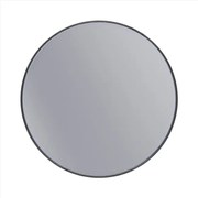 Erga Round, kerek tükör 60cm, fekete keret, ERG-V01-ROUND-6060-BK