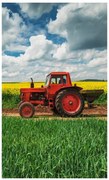 Traktor Field Work kéztörlő arctörlő, törölköző 30x50cm