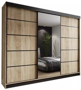 Amo 250 Tolóajtós Szekrény 250cm, Sonoma Tölgy