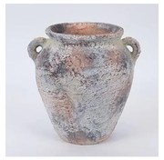 Dekor kancsó szürke/bézs 21x24,5 cm