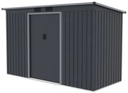 bádog kerti ház LANITPLAST HALLE 94 ANTRACIT LG4024