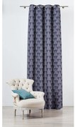 Kék-szürke függöny 130x260 cm Zatapa – Mendola Fabrics