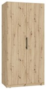 Gardróbszekrény MARO 100x213 cm artisan tölgy