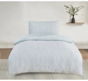 Zöld egyszemélyes jacquard ágyneműhuzat 140x200 cm Florida – My House