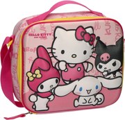 Hello Kitty Kawaii Cuties 3D thermo uzsonnás táska 24 cm
