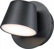 Fali lámpa Kuola MB1350-1 Bk Italux