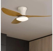 Brilagi Brilagi-LED Dimmelhető mennyezeti ventilátor LED/30W/230V 3000-6500K fehér/barna + távirányító BG1609