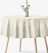 Goldea kör alakú teflonos terítő - indás növények Ø 100 cm