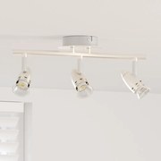 mennyezeti reflektor 3 irányban állítható matt nikkel GU10