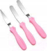 Cukrász spatula szett 3db-os spatula
