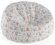 Cocoon babzsák nyulak a sátornál, fehér / bézs