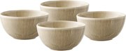 Viola tál, bézs, 4-es szett