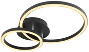Globo REGGY 67238-18B mennyezetlámpa, 18W LED, 3000K, 570 lm